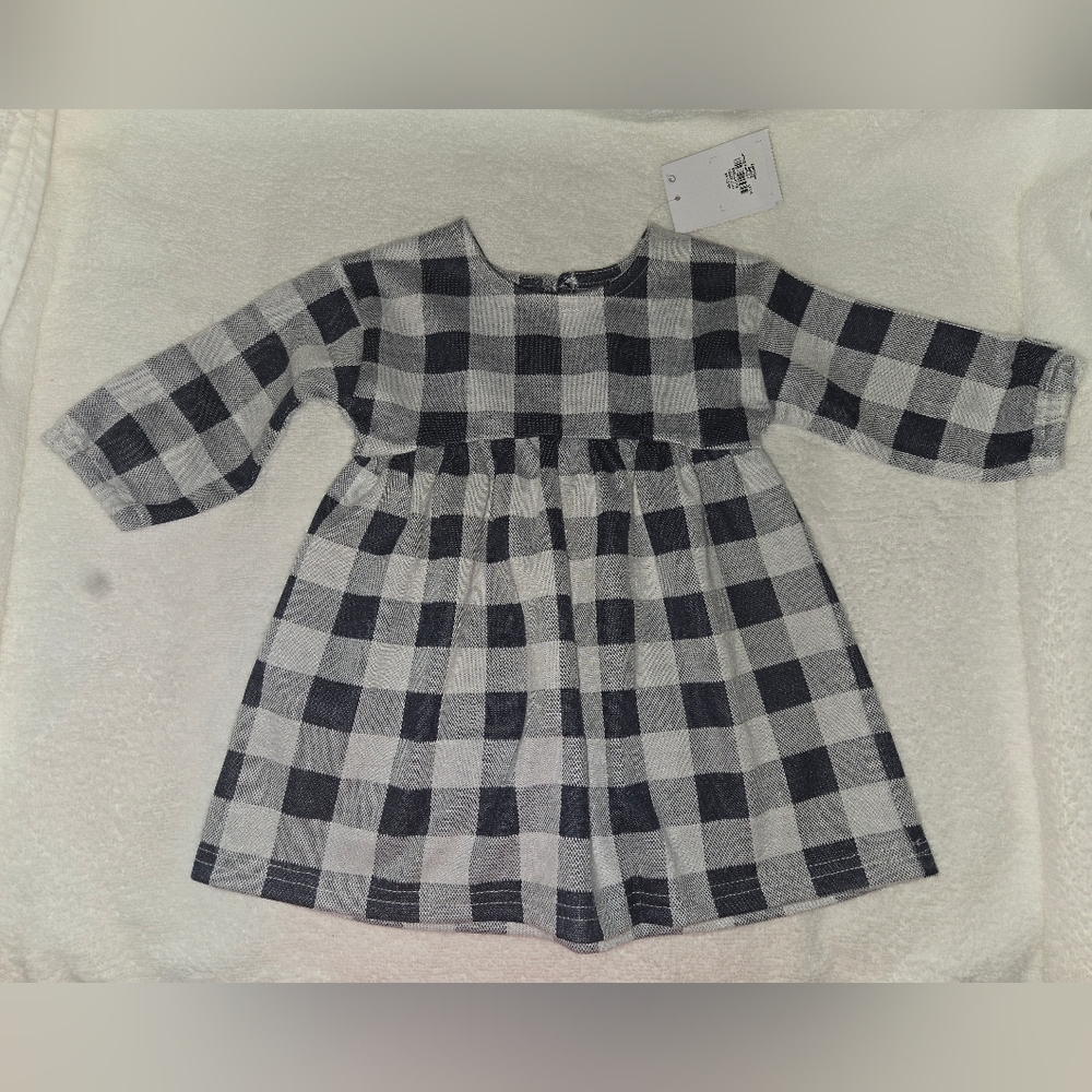 Baby Checked Pilad Dress